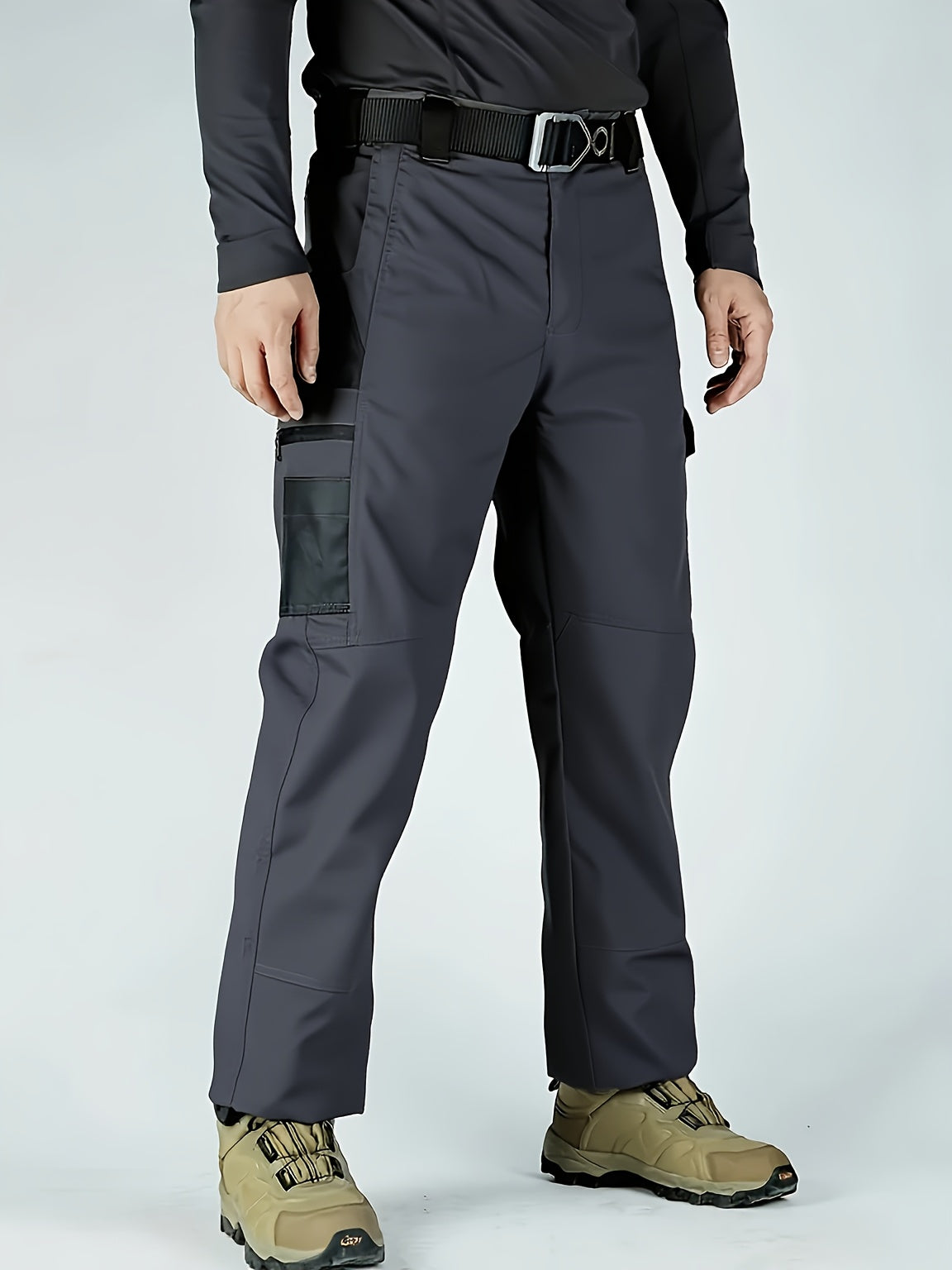 Men's Tactical Cargo Pants Quick-Dry Lightweight Multi-Pocket Hiking Outdoor Work Pants S-XXXL Black Grey Green Brown Regular Fit Utility Trousers