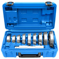 Bearing Press Kit 10-Piece Bearing Race Seal Bushing Driver Installation Set 9 Double-Sided Adapters Universal Fit Cars Trucks SUVs Wheel Bearing Axle Seal Professional Mechanic Tool