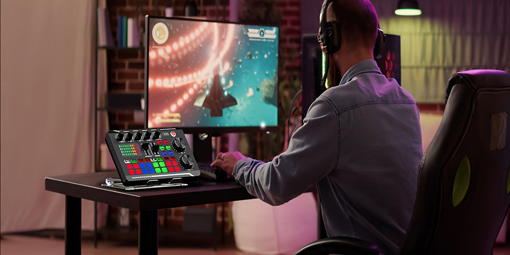 BM-800 Podcast Recording Studio Bundle with Live Sound Card, Voice Changer & Earphones – Complete Audio Interface Kit for Streaming, Vlogging & Live Broadcast, Multiple Models Available