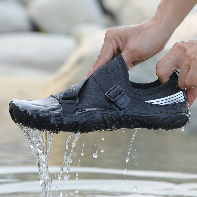 Slip-On Barefoot Water Shoes for Women Cushioned Arch Support – Lightweight Quick-Dry Sneakers for Yoga Beach Swimming Water Sports Gym, Multi-Functional Sole, 7 Colors US 5 to 12.5