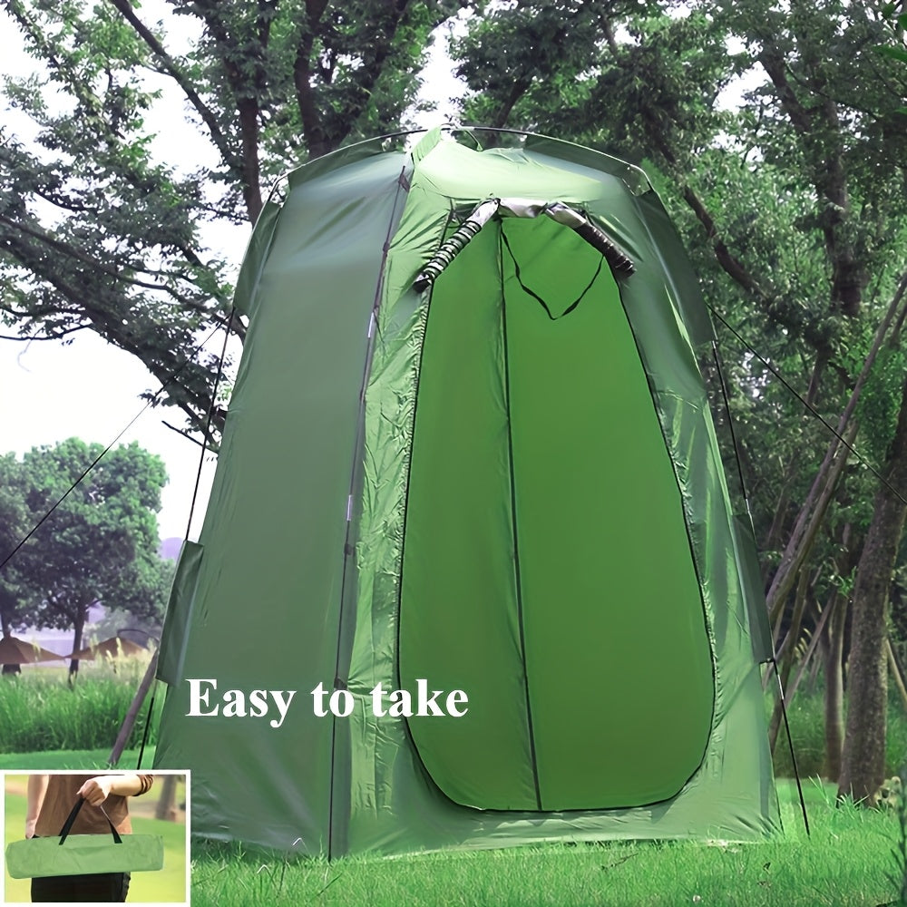 Pop-Up Camping Shower Tent & Privacy Shelter – Portable Waterproof Changing Room, Outdoor Toilet Tent for Camping, Hiking, Beach, Backpacking & Festivals, Instant Setup No Tools Needed