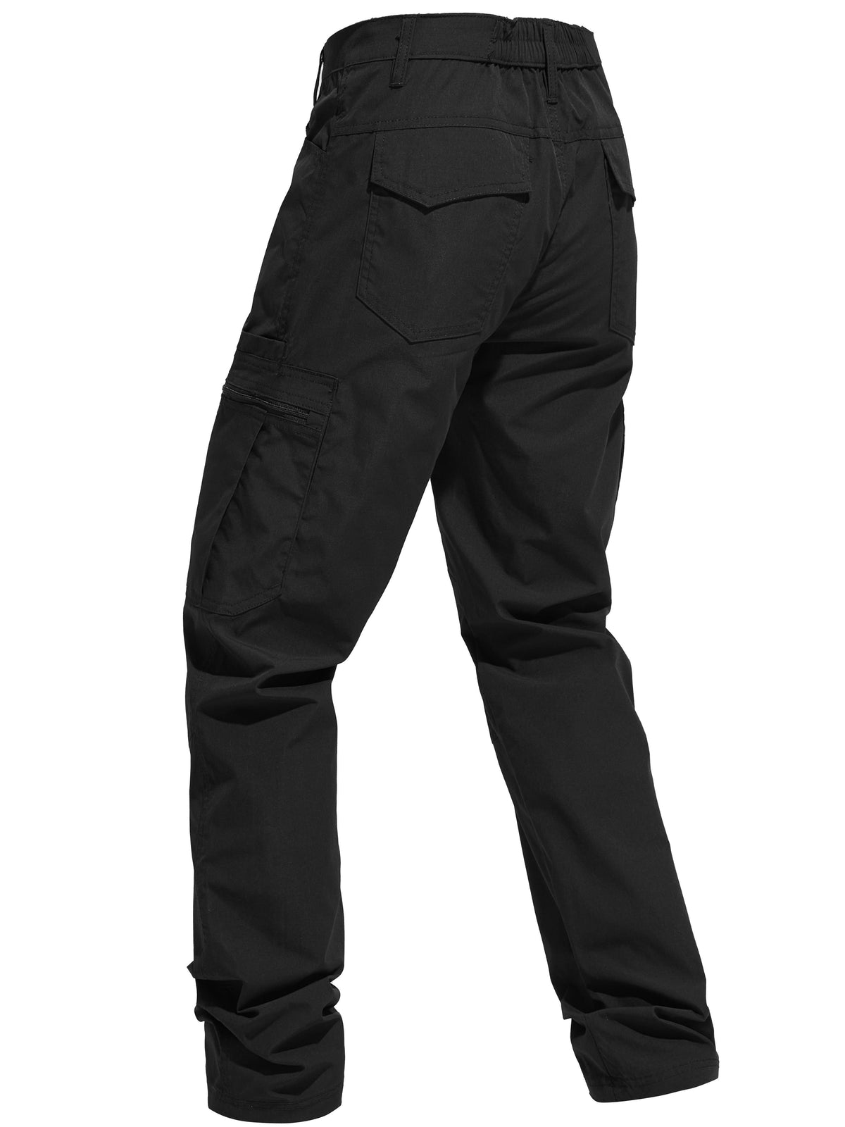 Men's Outdoor Cargo Hiking Pants Multi-Pocket Tactical Trousers All Season Lightweight Camping Fishing Cycling Dark Gray Khaki Sizes 30-42