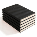 Soft Faux Leather Notebook 5-Pack Set Square Ruling Soft Cover Bookmark Extra Thick Pages for Business Meetings School Academic Writing – 7 Colors