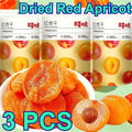 Dried Apricots Snack 3 Bags Pack Natural Tropical Dried Fruit Healthy Sweet Snack for Parties Gifts Travel