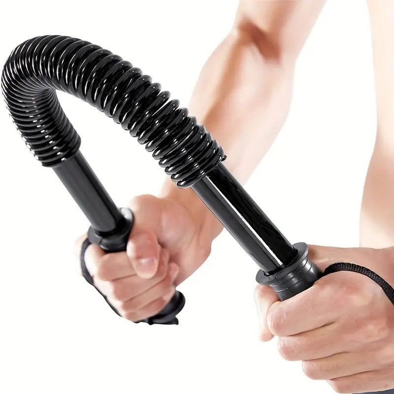 Arm Strength Training Rod for Bicep & Forearm Muscle Building – Heavy Duty Flexible Steel Bar Home Gym Fitness Stick, 66 LB / 88 LB / 110 LB / 132 LB Resistance Options for Men Women Beginners Advanced