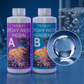 Epoxy Resin Kit Crystal Clear 2-Part Fast-Curing for Casting, Coating, Resin Art, Jewelry Making, Tabletops & Bar Counters – Available in 4oz, 72oz & 1 Gallon with Pump Kit & Glitter Accessories