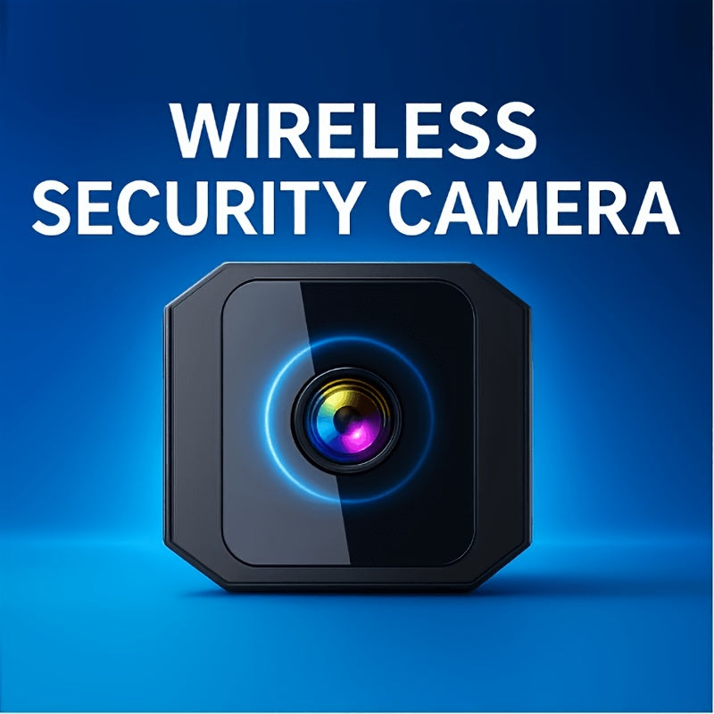 Wireless Security Camera with Built-In AP Hotspot No Internet Required Infrared Night Vision Two-Way Audio Motion Detection Real-Time Home Family Pet Monitoring Black White 1 2 3 4 Pack