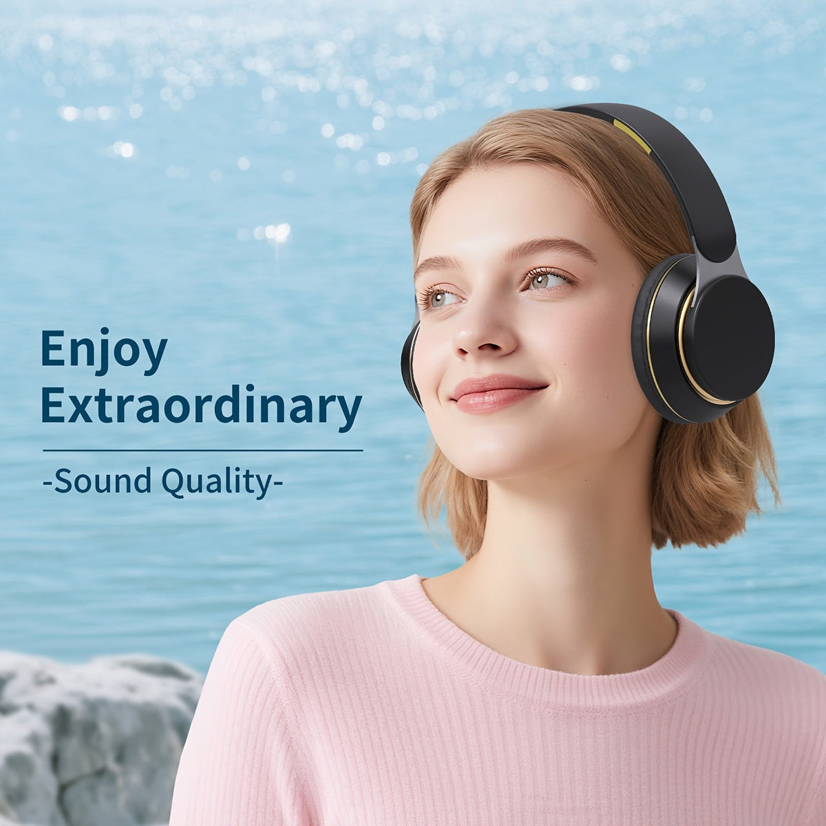 Foldable Wireless Over-Ear Headphones Bluetooth Headset with Mic FM Radio TF Card 3.5mm AUX Soft Noise Cancelling Earpads for Travel Home Office PC Phone – Green White Blue Red
