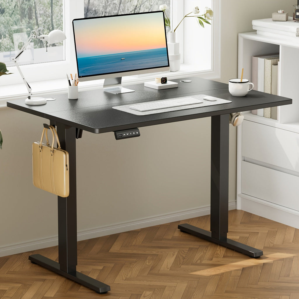 Electric Standing Desk Height Adjustable 40 48 55 63 Inch – Sit Stand Up Desk with Memory Controller & Anti-Collision, Ergonomic Home Office Gaming Workstation, 5 Colors