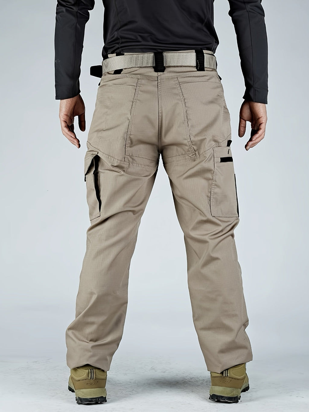 Men's Tactical Cargo Pants Quick-Dry Lightweight Multi-Pocket Hiking Outdoor Work Pants S-XXXL Black Grey Green Brown Regular Fit Utility Trousers