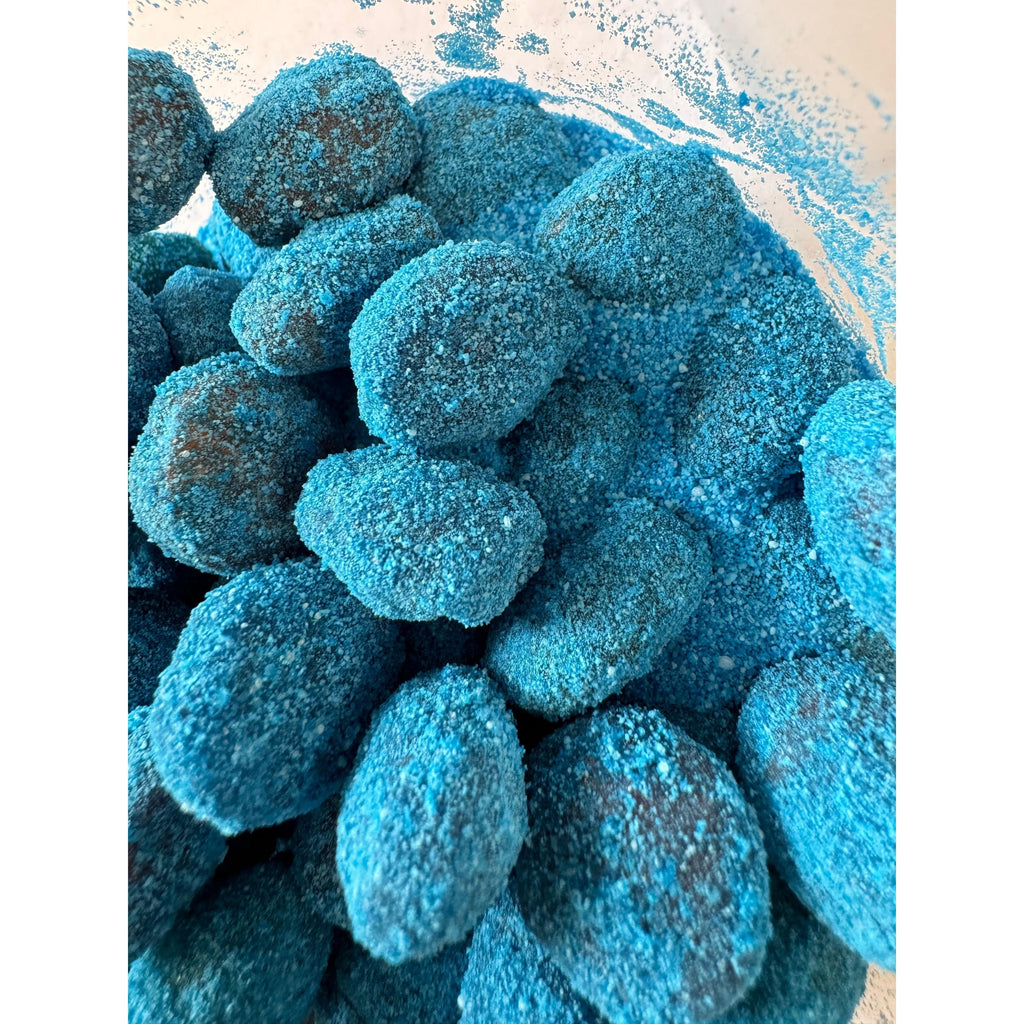 Sour Blue Raspberry Gushers Candy – Viral Sour Gummy Snacks with Juicy Liquid Center, Bold Tangy Flavor for Lunchboxes, Parties, Road Trips & Sour Candy Lovers