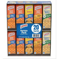 Lance Sandwich Crackers Variety Pack Peanut Butter Cheese Classic Flavors 20 or 40 Count Snack Pack