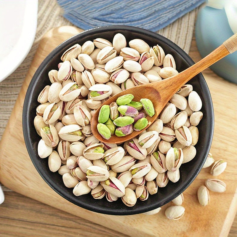 Natural Pistachios with Shell Individually Wrapped Snack Bags 3 Pack 5.3oz Each Ready-to-Eat Protein Snack