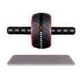 Ab Wheel Roller with Knee Pads – Core Strength Training, Balance & Ab Workout Crunch Machine for Home Gym, Muscle Toning for Arms & Abs, Stainless Steel & PP Options, Great Fitness Gift