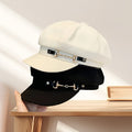 2-Pack Adjustable Vintage Embossed Beret Hat Women – Classic French Style 100% Polyester Hand Washable Gift Parties Christmas Mother's Day Holidays
