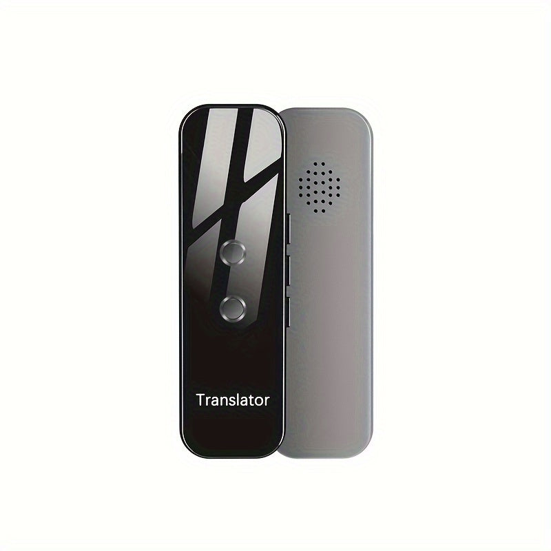 Portable Language Translator Device – Two-Way Instant Voice Translation 137 Languages, APP-Connected High Accuracy Translator for Travel Business Learning, Headphone Compatible