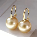 S925 Sterling Silver Pearl Drop Earrings for Women – Retro Elegant Round Design, Hypoallergenic, Lightweight, Perfect for Daily Wear, Parties & Gift Giving
