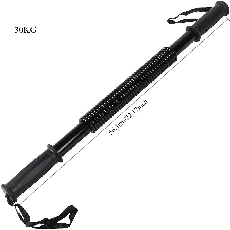 Arm Strength Training Rod for Bicep & Forearm Muscle Building – Heavy Duty Flexible Steel Bar Home Gym Fitness Stick, 66 LB / 88 LB / 110 LB / 132 LB Resistance Options for Men Women Beginners Advanced