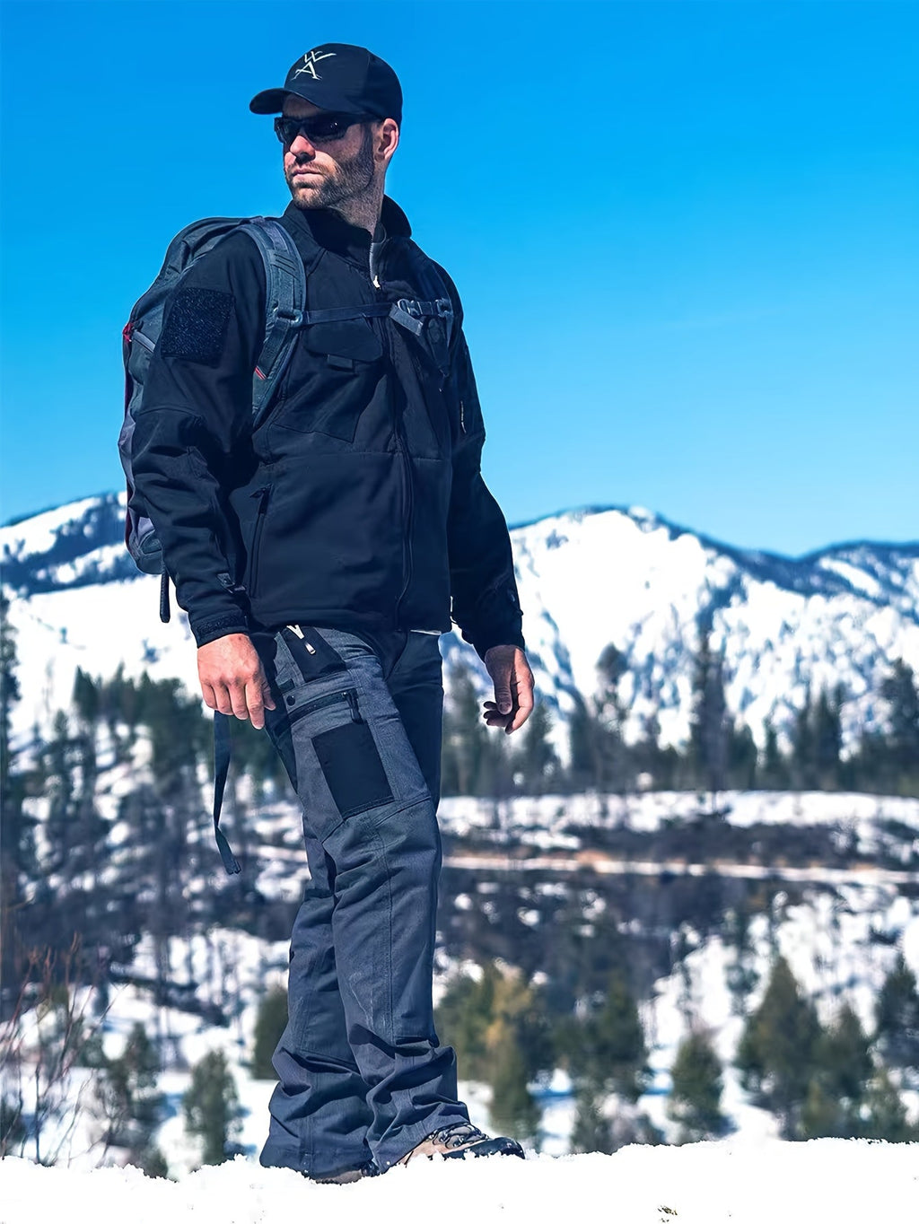 Men's Tactical Cargo Pants Quick-Dry Lightweight Multi-Pocket Hiking Outdoor Work Pants S-XXXL Black Grey Green Brown Regular Fit Utility Trousers