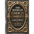 Books of Enoch Complete Large Print Illustrated Edition – 1 2 & 3 Enoch with Authentic Illustrations Introductions & Commentary Two-Column Biblical Layout 6x9 Spiral Bound Study Bible
