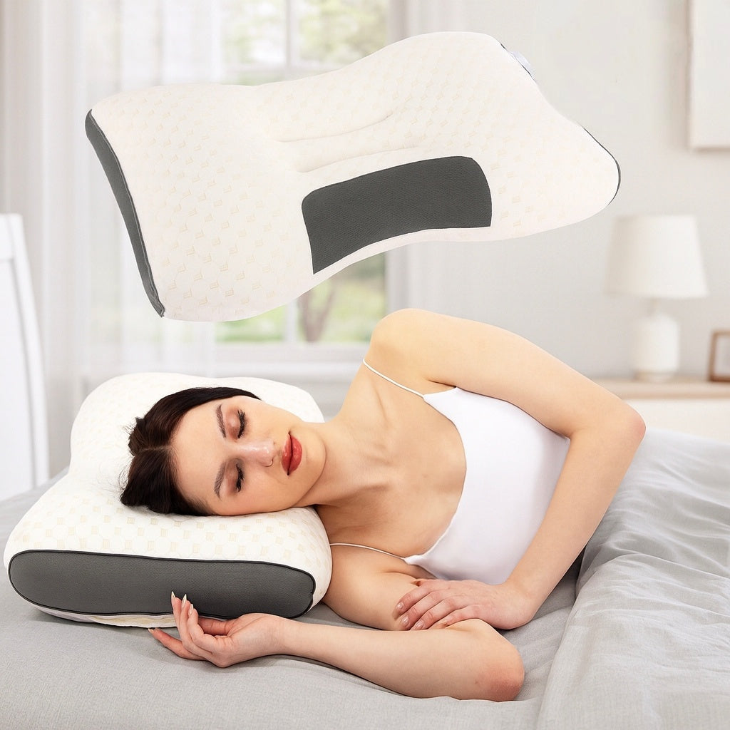 Bed Pillows 2-Pack Ultra-Soft Neck Support Pillow Inserts with Removable Machine-Washable Covers – Breathable All-Season Deep Sleep Bedroom Comfort, 7 Colors, Perfect Housewarming Gift