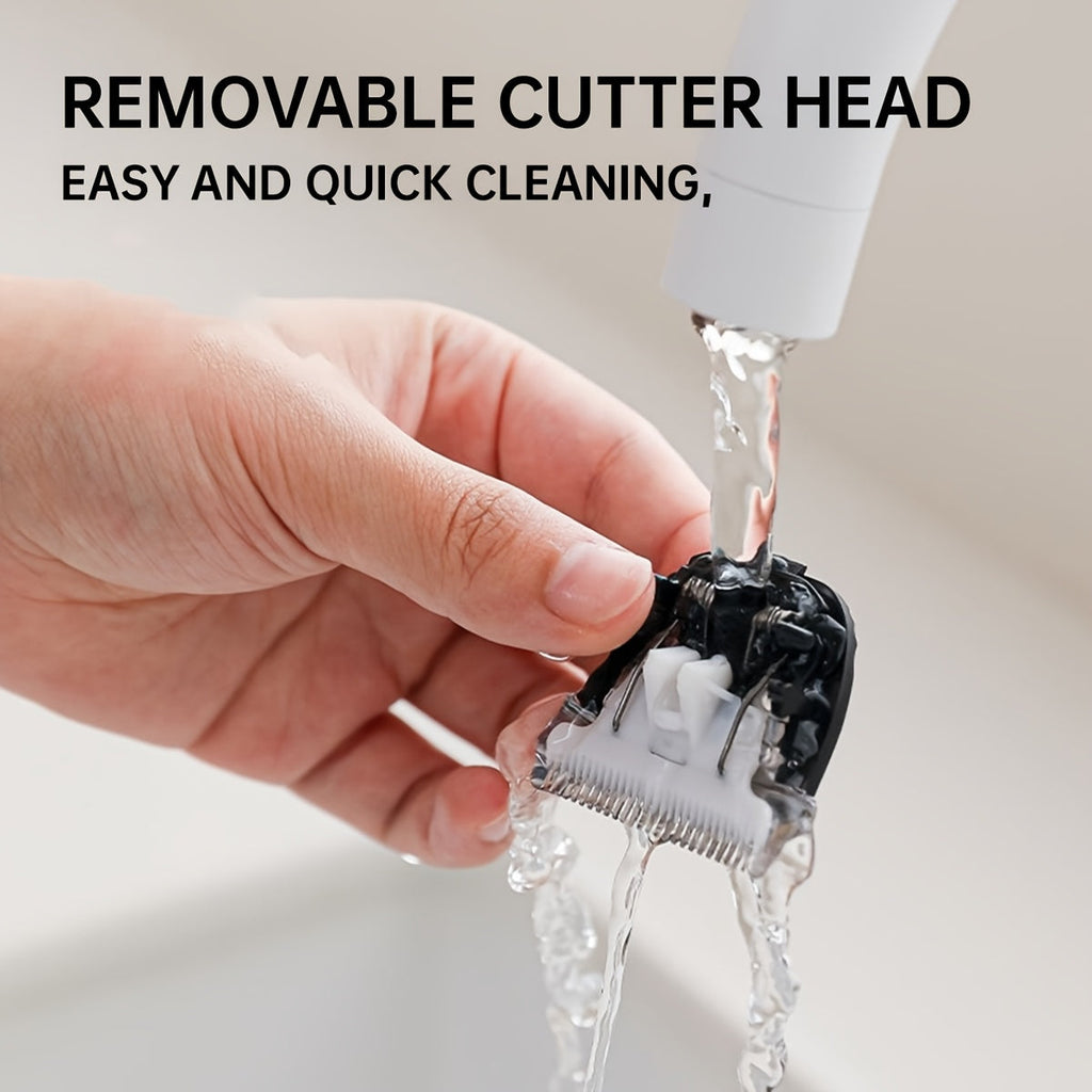 Dog Grooming Clippers Cordless Rechargeable LED Display - Professional Wireless Pet Hair Trimmer Detachable Blades 4 Comb Guides Low Noise 36V USB for Dogs Cats Small Animals