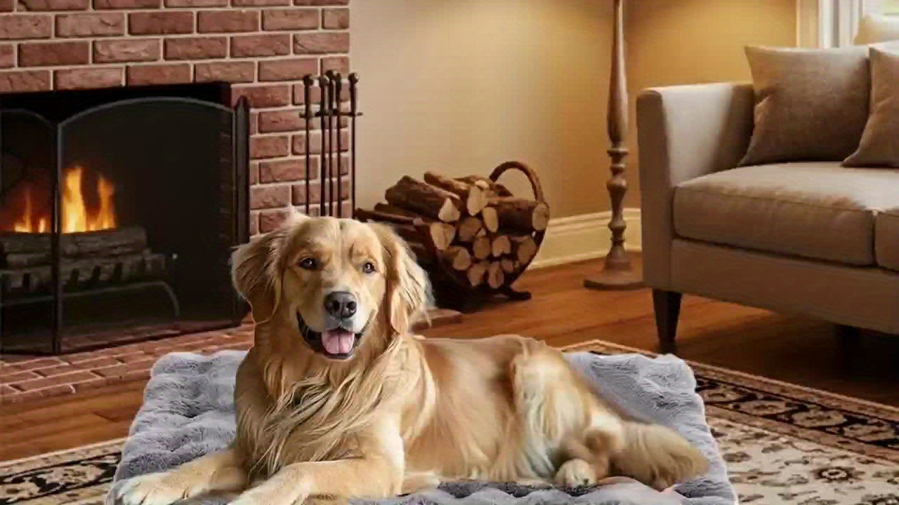 Orthopedic Dog Bed for Large Dogs Memory Foam Pet Bed with Removable Washable Cover Anti-Slip Base Faux Fur – Joint Relief Heavy Duty, Small Medium XL XXL Sizes