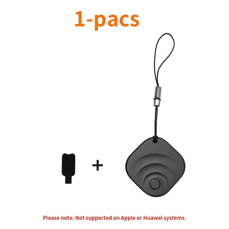 Real-Time GPS Tracker Global Coverage Anti-Loss Location Finder for Cats Dogs Keys Wallets Luggage Bags Android & Universal Version 1-Pack or 4-Pack Compact Lightweight Black | Nova Mart
