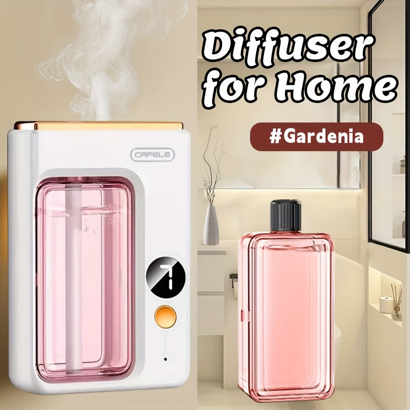 Essential Oil Diffuser & Humidifier with Essential Oils Bundle – Ultrasonic Aromatherapy Diffuser, Auto Shut-Off, Quiet Operation & 7 LED Colors for Home, Bedroom, Office, Yoga & Bathroom | 1, 3 or 5 Bottles