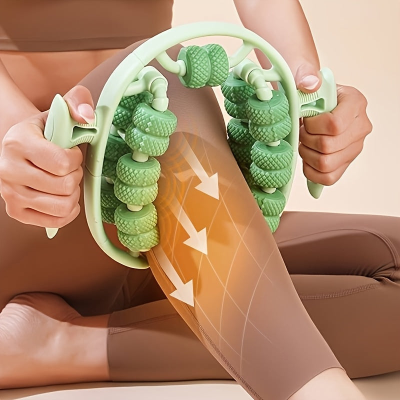 Deep Tissue Muscle Roller Stick Fascia Massage Tool for Leg Calf Thigh Back & Arm Recovery – Trigger Point Self-Massage Roller for Fitness Yoga Pilates Athletes – Multiple Styles & Colors