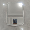 LED Makeup Mirror with Touch Sensor – 3 Lighting Modes (White, Daylight, Warm), Adjustable Brightness, Portable Folding Vanity Mirror, USB Charging, Compact Travel & Desktop Cosmetic Mirror