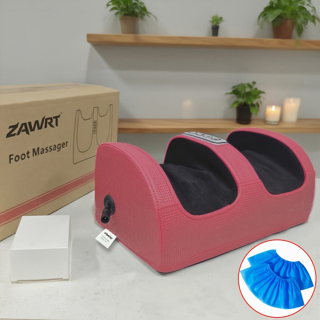 Electric Foot Massager with Heat Deep Kneading & Air Compression – Shiatsu Leg Foot & Arm Massager for Home & Office Use, Multiple Models with Foot Covers Included, Pain Relief & Circulation