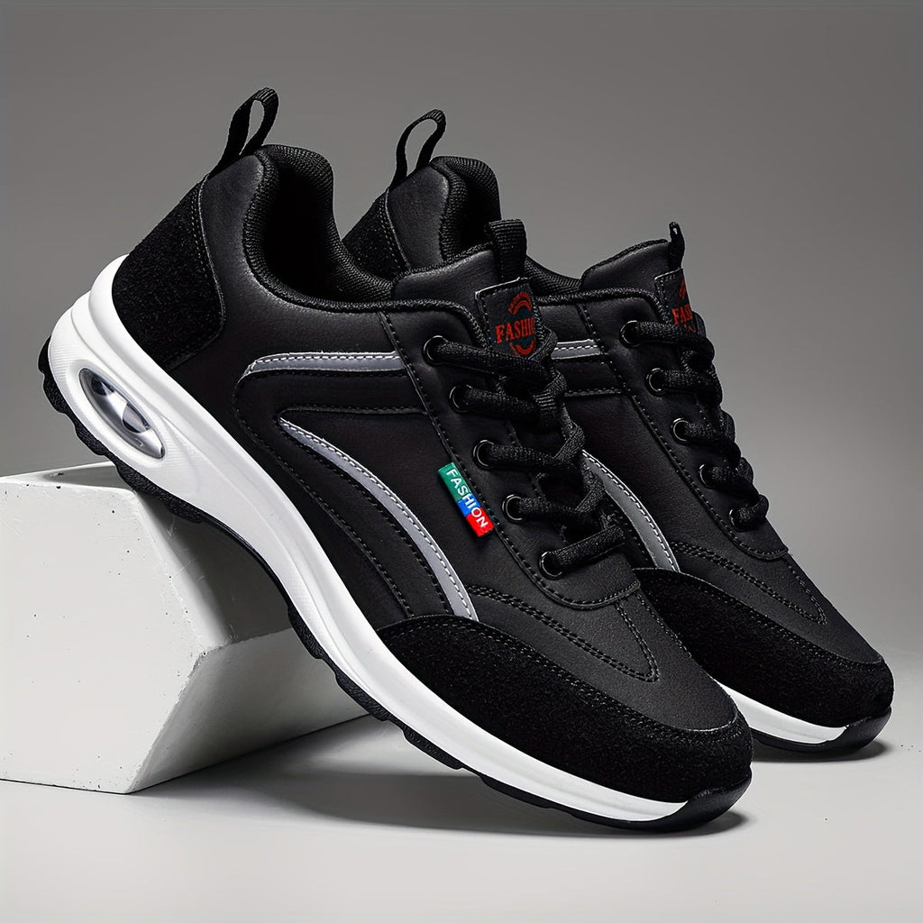 Men's Trail Running Shoes Breathable Non-Slip Outdoor Cross Country Athletic Sneakers for Men Wide Toe Box Lightweight Road Running Shoes Sizes US 7-13.5 Multiple Colors Available