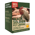 Dried Black Soldier Fly Larvae for Chickens – High Protein 43% & 85x More Calcium Than Mealworms, Non-GMO Natural BSFL Treats for Laying Hens, Ducks, Quail, Birds & Reptiles, 2LB / 5LB / 10LB