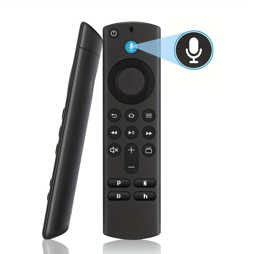 Alexa Voice Remote Replacement for Fire TV Stick 4K Max Lite Cube Echo Show 15 – Built-In Voice Search Wireless Easy Button Access Compatible with Fire TV Stick 2nd 3rd Gen All Models