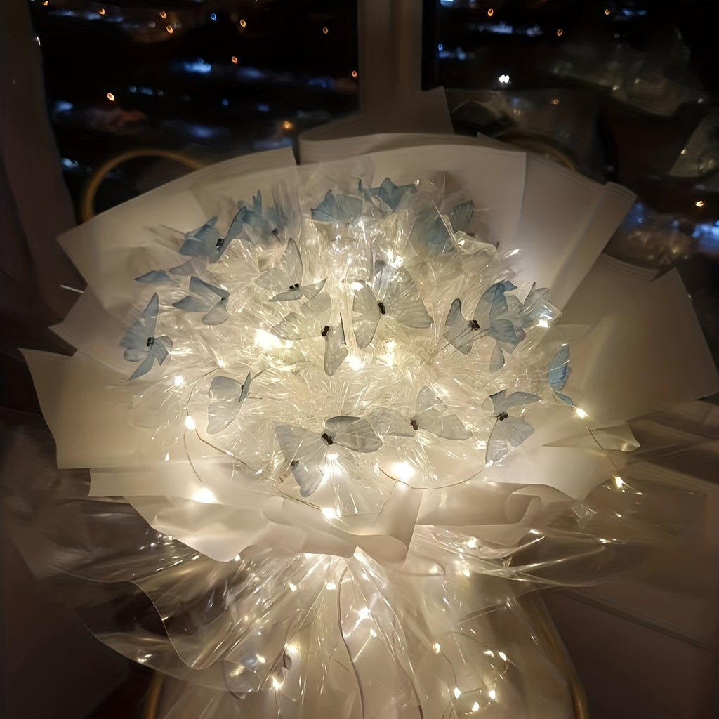 LED Fairy Lights Battery Operated 30 or 100 Pack 6.5ft 20 LED Silver Wire – Firefly String Lights for Wedding Christmas Halloween Bedroom Party & DIY Crafts
