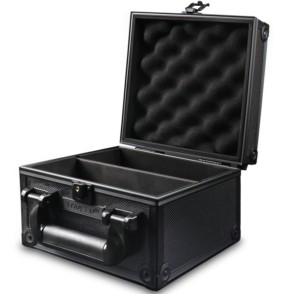 Trading Card Toploader Storage Box – Holds 600+ Cards, Fits 3"x4" 35PT Rigid Toploaders, 18 Colorful Dividers & 6 Foam Stoppers, Card Case for Pokemon, Sports Cards, TCG Collections