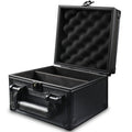 Trading Card Toploader Storage Box – Holds 600+ Cards, Fits 3"x4" 35PT Rigid Toploaders, 18 Colorful Dividers & 6 Foam Stoppers, Card Case for Pokemon, Sports Cards, TCG Collections