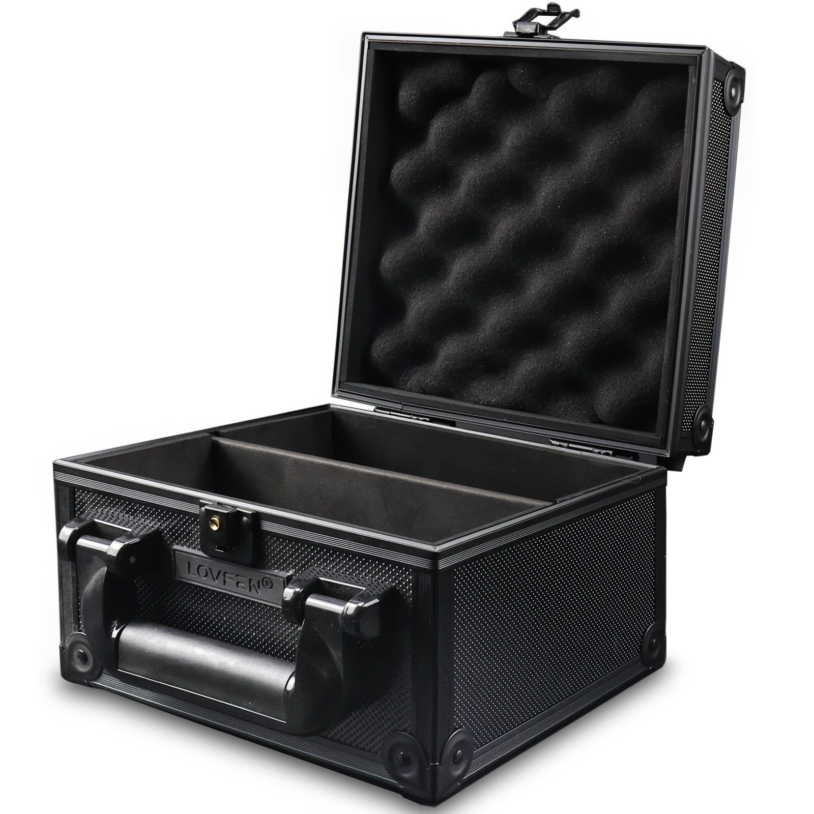 Trading Card Toploader Storage Box – Holds 600+ Cards, Fits 3"x4" 35PT Rigid Toploaders, 18 Colorful Dividers & 6 Foam Stoppers, Card Case for Pokemon, Sports Cards, TCG Collections