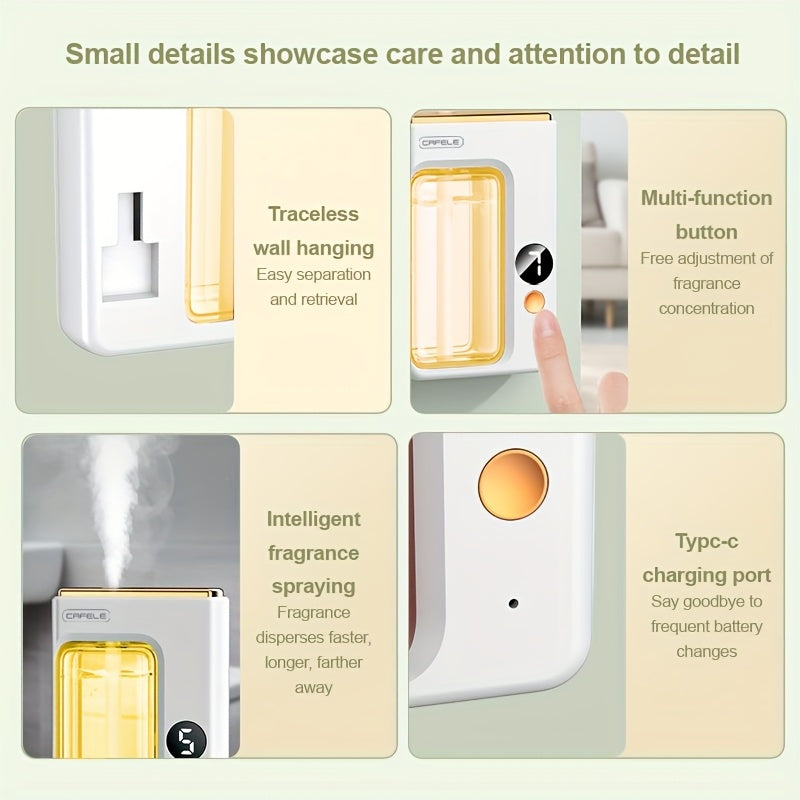 Essential Oil Diffuser & Humidifier with Essential Oils Bundle – Ultrasonic Aromatherapy Diffuser, Auto Shut-Off, Quiet Operation & 7 LED Colors for Home, Bedroom, Office, Yoga & Bathroom | 1, 3 or 5 Bottles
