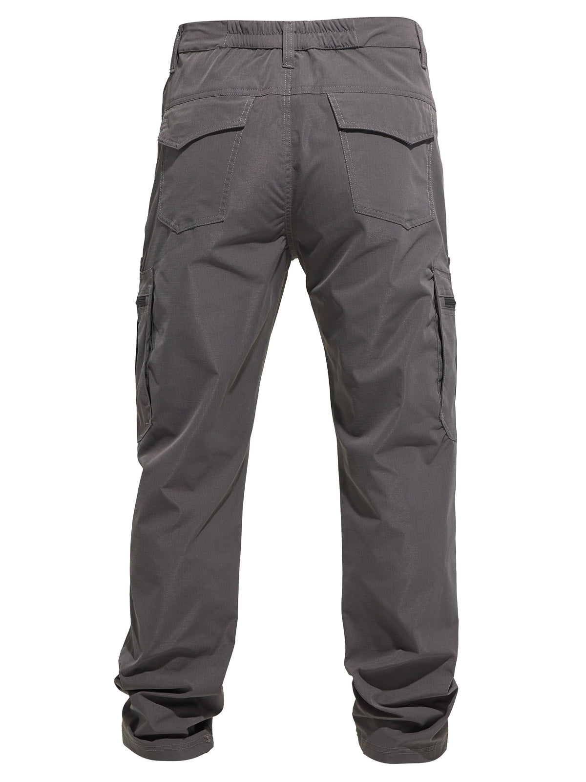 Men's Outdoor Cargo Hiking Pants Multi-Pocket Tactical Trousers All Season Lightweight Camping Fishing Cycling Dark Gray Khaki Sizes 30-42