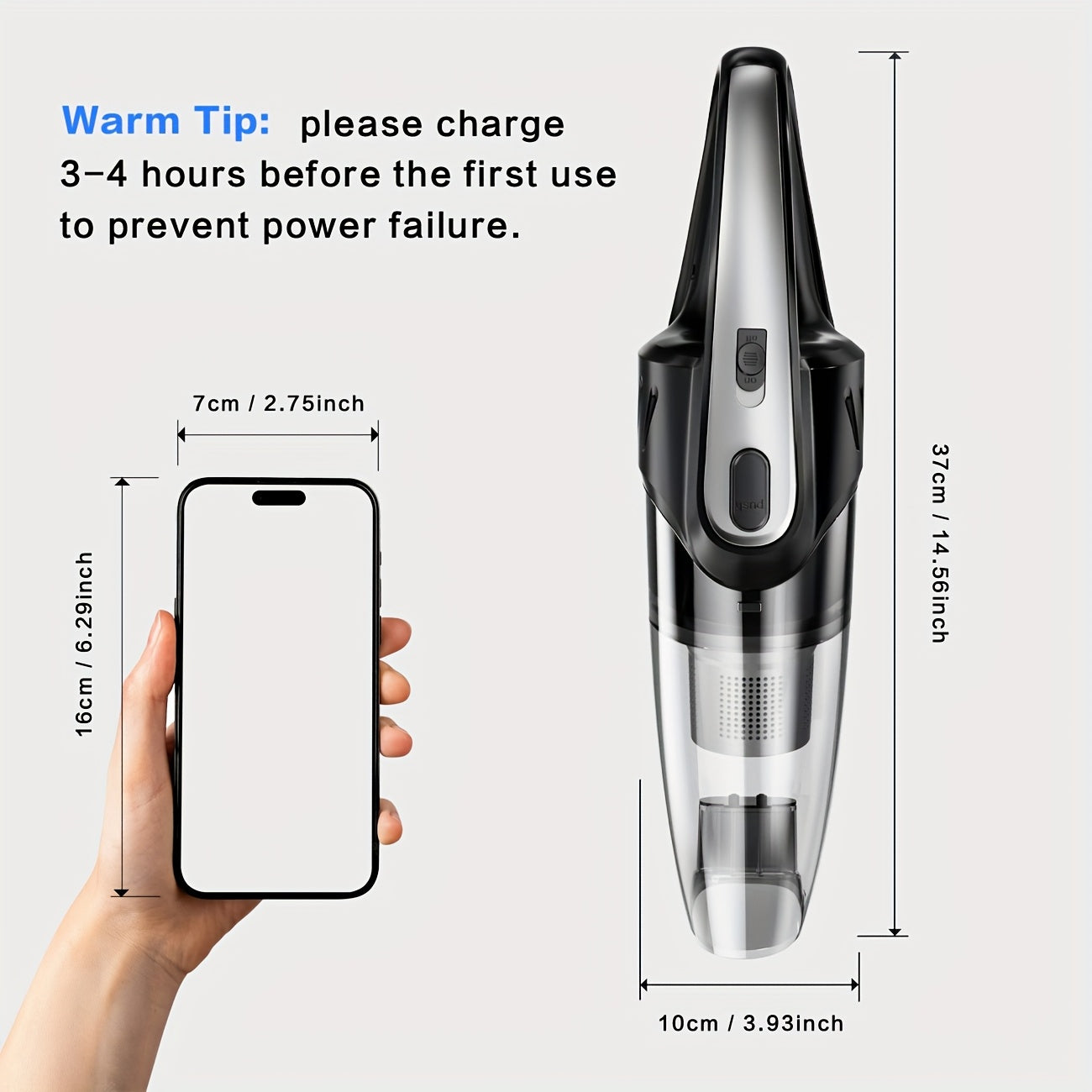 Cordless Car Vacuum Cleaner 6000PA High-Power Suction Handheld Vacuum with 2000mAh Rechargeable Battery 5 Accessories Quiet Motor for Car Interior Home Pet Hair Removal Pink Gift for Women