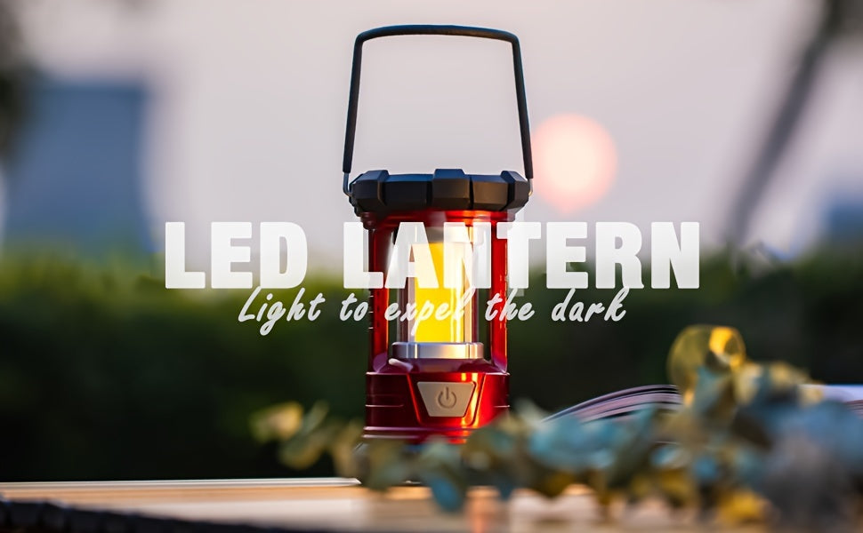Camping Lantern Rechargeable 2 Pack 1500LM LED with Phone Charger – 3 Light Modes Portable Hurricane Emergency Lantern for Camping Hiking Power Outage & Outdoor Survival