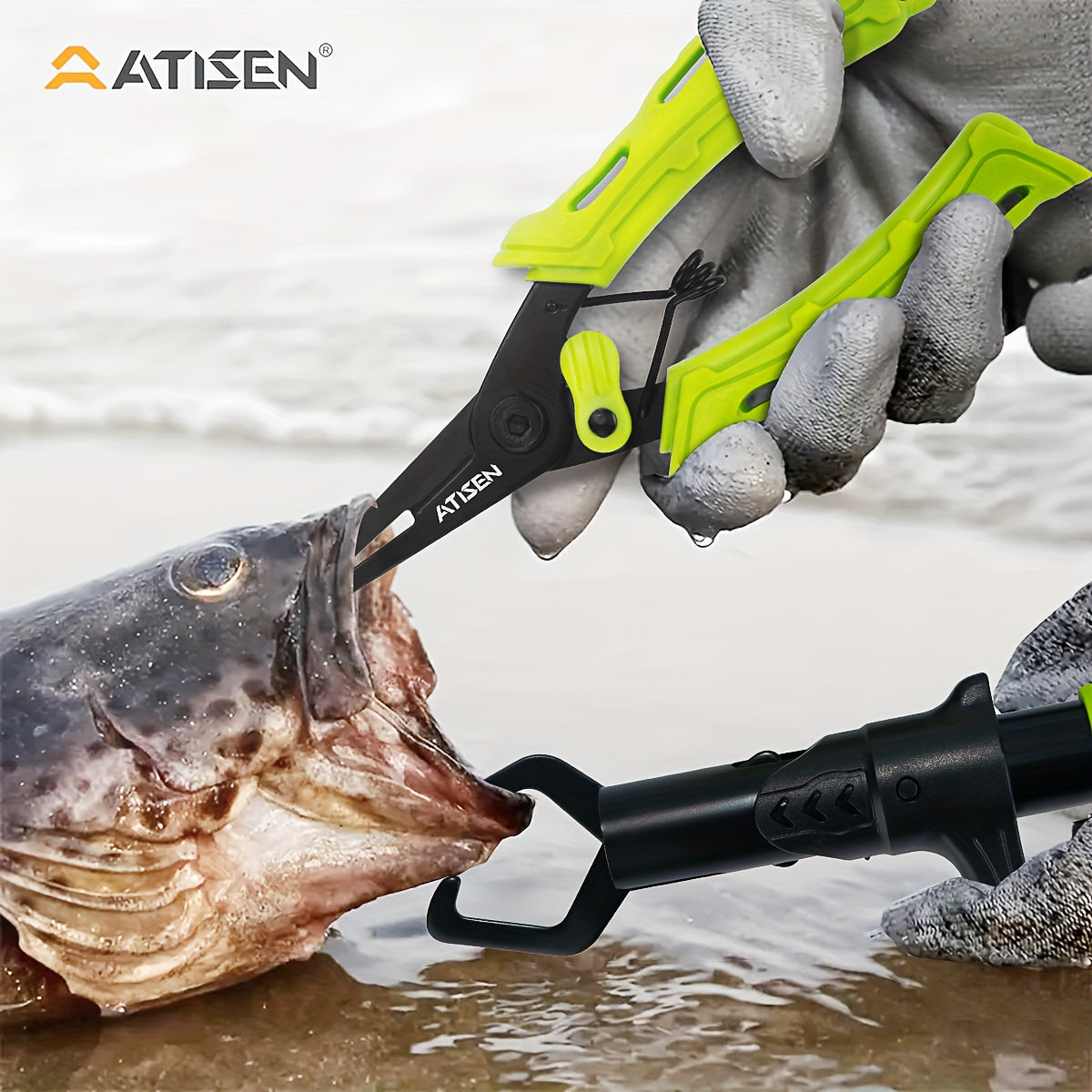 Professional Fishing Knife Set 10/16PCS Fillet & Boning Knife with Road Runner Pliers Fish Lip Gripper Knife Sharpener Retractable S-Buckle Harness, Dishwasher Safe V-Grind Blade - Gift for Fishermen