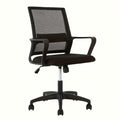Mid-Back Mesh Ergonomic Office Chair 360 Degree Swivel 5-Wheel Rolling Base Lumbar Support Computer Desk Chair for Home Office Study Dorm Room 250 LBS Capacity Black Grey Blue White Pink