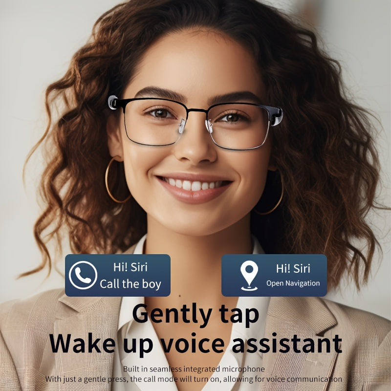 Smart Audio Glasses Photochromic Auto-Tinting Lenses Bluetooth Speaker Microphone – HD Voice Calls HiFi Music UV Protection Wireless Smart Sunglasses Sports Driving Fishing Daily Wear