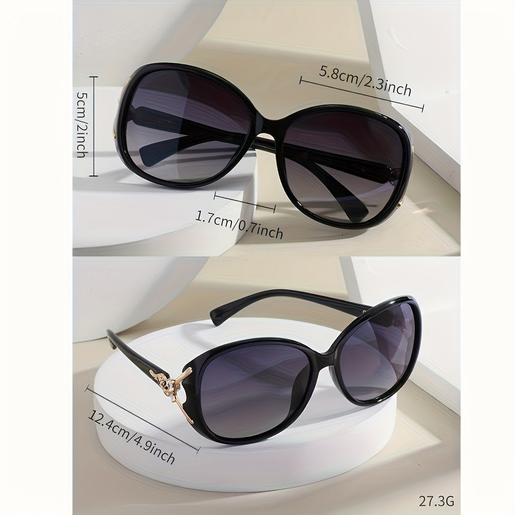 3 Pairs Women's UV Protection Fashion Sunglasses Set – Trendy Anti-UV Shades for Daily Wear Leisure Outdoors Beach Vacation Gift for Her