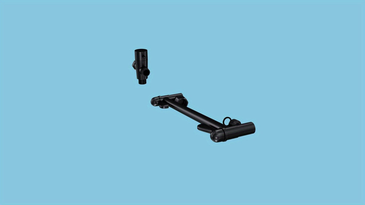 High Pressure Rainfall Handheld Shower Head Combo 8 10 12 Inch Extension Arm 9 Spray Settings 180 Degree Adjustable Anti-Leak Silicone Nozzles for Home Bathroom Upgrade Chrome Matte Black