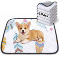 Washable Dog Pee Pads 2-Pack – Reusable Ultra-Absorbent Leak-Proof Whelping Pads with Non-Slip Backing, Machine Washable Puppy Training Pads for Playpen, Crate, Housebreaking & Travel