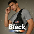 Tactical Sling Backpack Lightweight Crossbody Daypack – Military Camo Shoulder Bag for Cycling Hiking Travel Daily Use, Multiple Colors with Flag Patch Option, Men Women EDC Bag